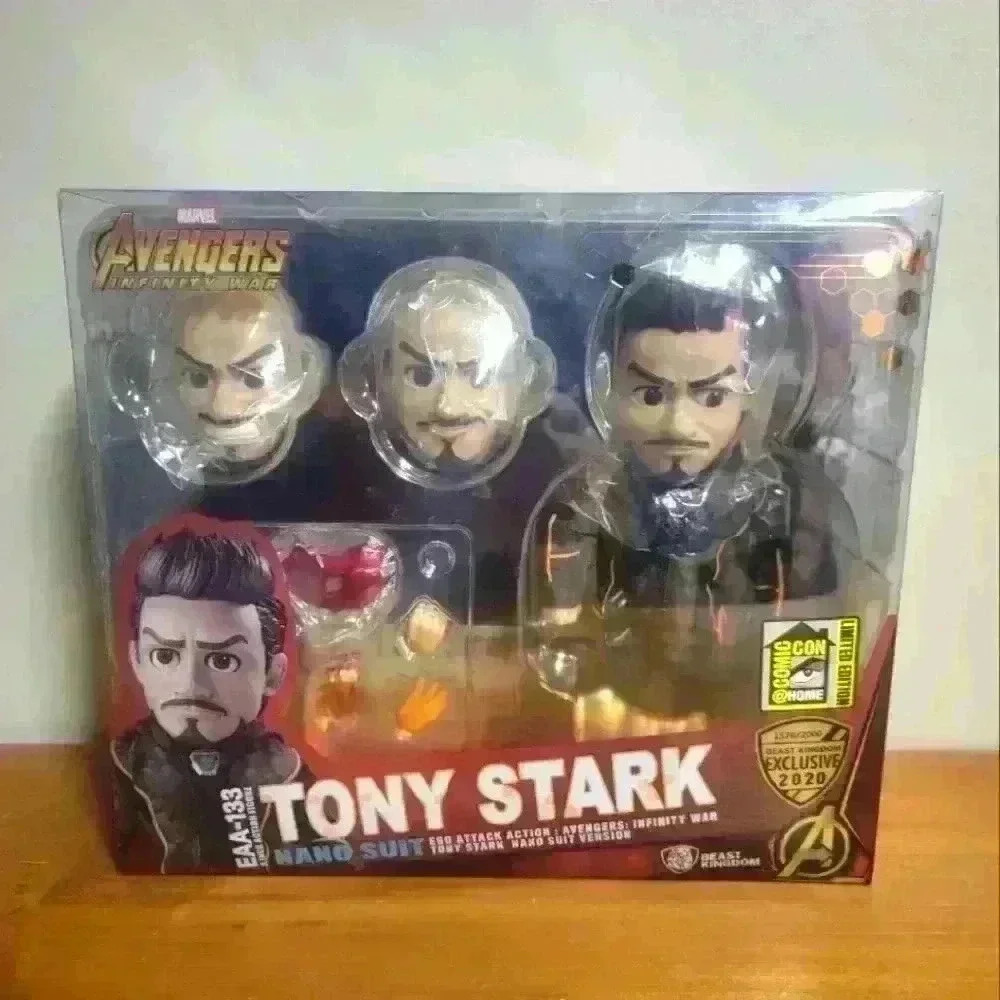 EAA133 Tony Stark Nano Suit SDCC 2020 Beast Kingdom LE 1576/2000 Egg Attack